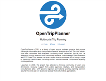 Tablet Screenshot of opentripplanner.org